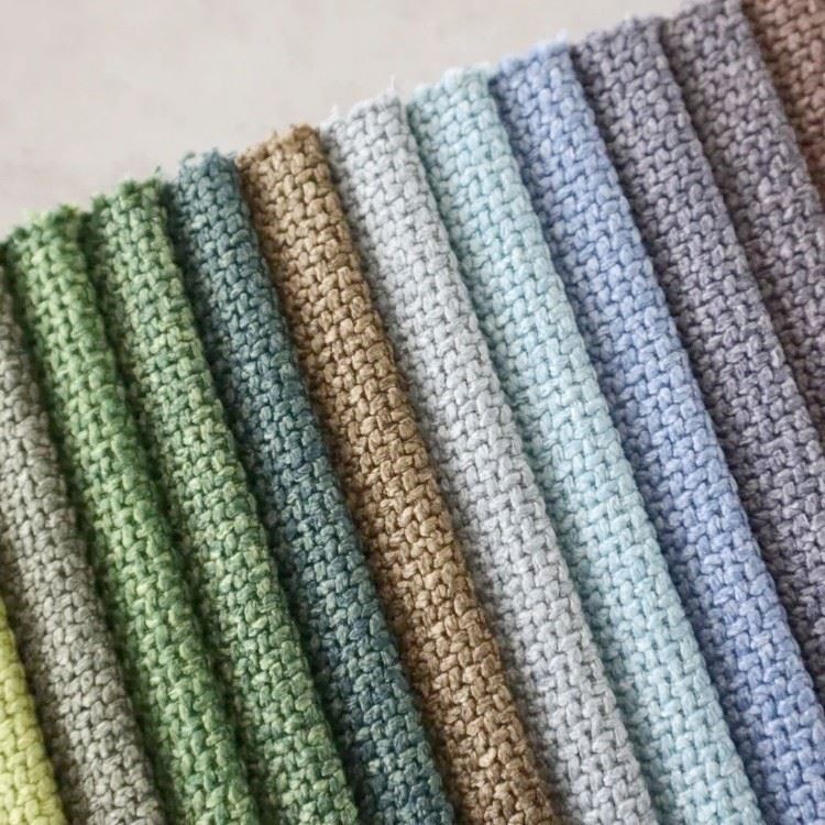 Cotton Linen Sound-absorbing Sofa Upholstery Fabric factory